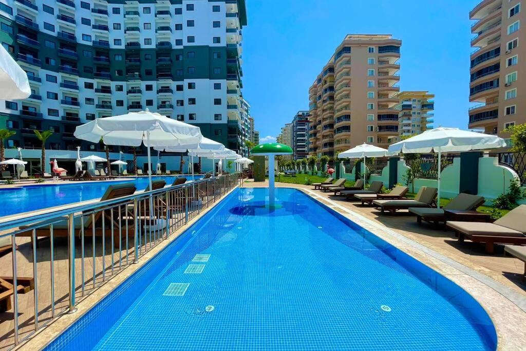 Mahmutlar Serenty Residence 1 + 1 Luxury Hotel Kültér fotó